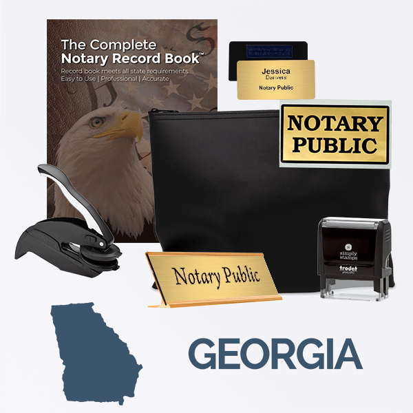 Georgia Deluxe Notary Kit