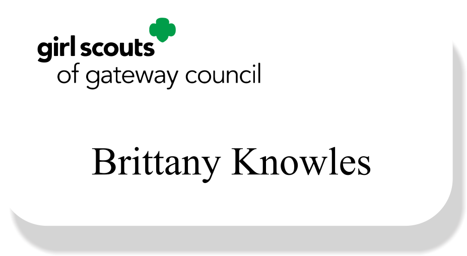 Girlscouts of Gateway Council Badge Updated Logo