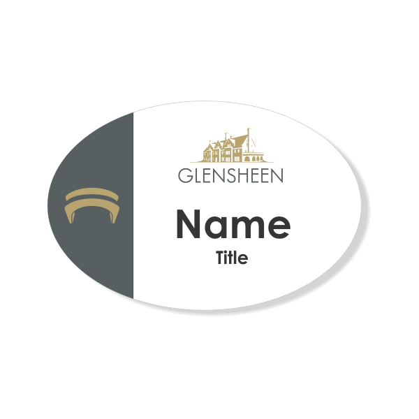 Glensheen Bridge Name Badge with Title