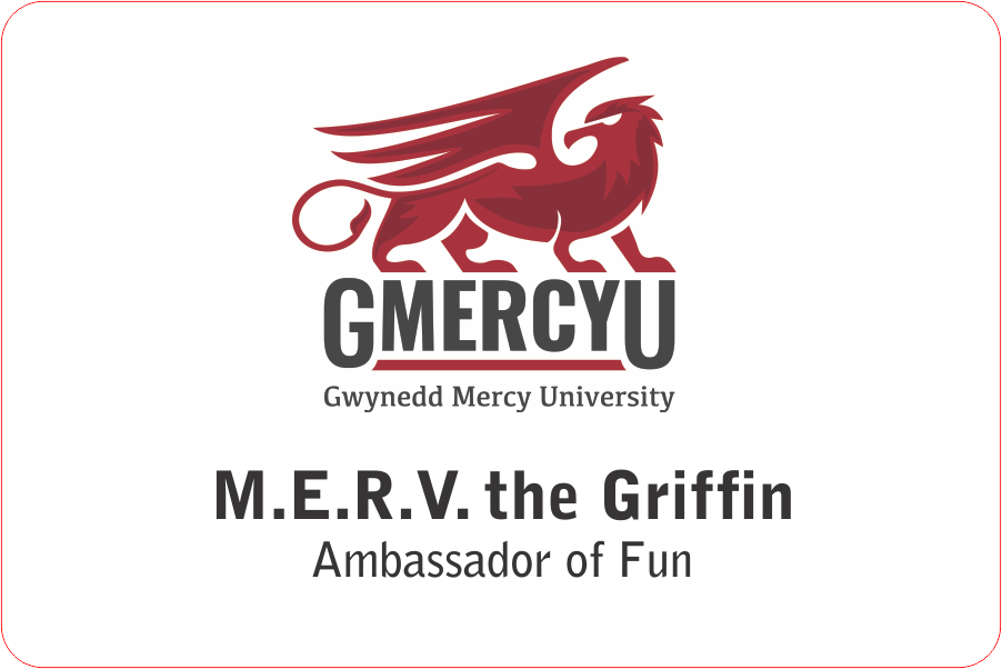 Gwynnedd Mercy Two Line Name Tag - 3" x 2"