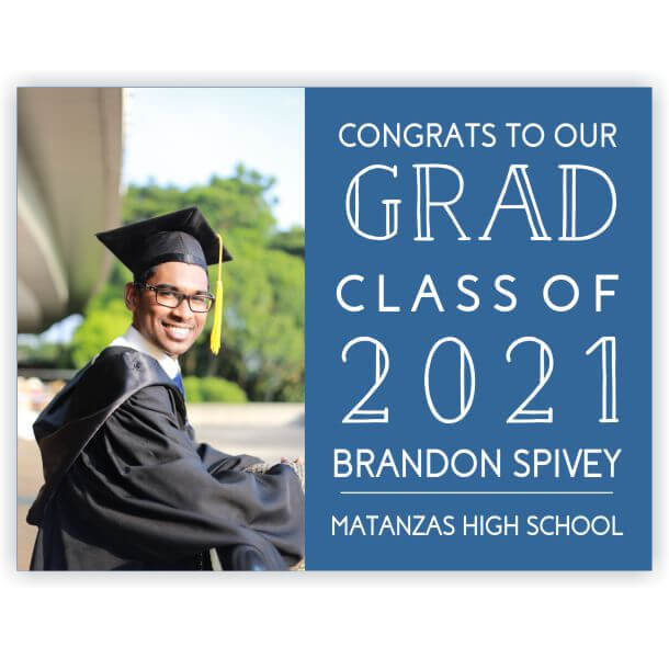 Congrats to Our Grad | Graduation Yard Sign | 18