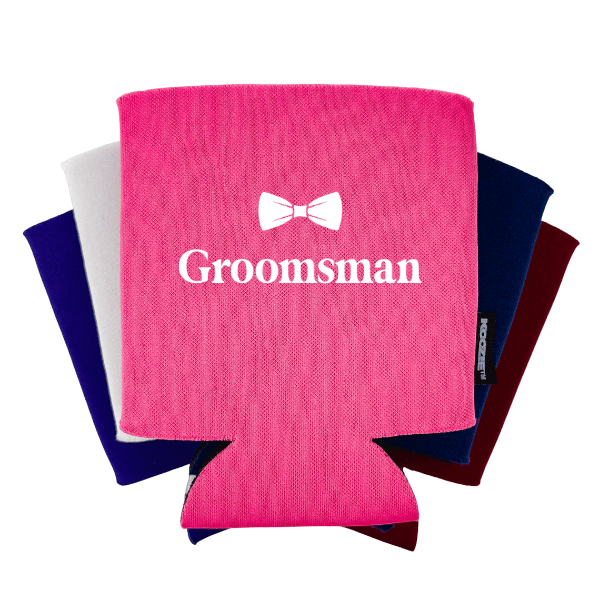 Koozie® Groomsman Bridal Shower Drink Cooler