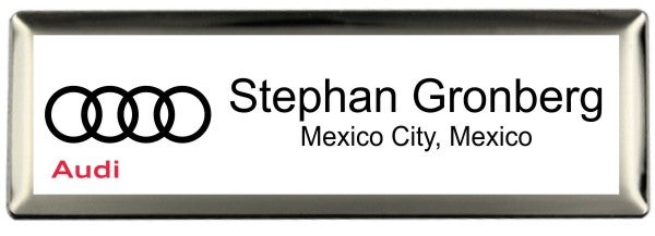 Hanania Audi Executive Name Tag