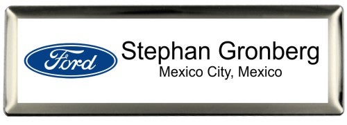 Hanania Ford Executive Name Tag