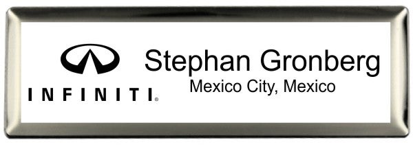 Hanania Infiniti Executive Name Tag