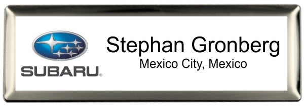 Hanania Subaru Executive Name Tag