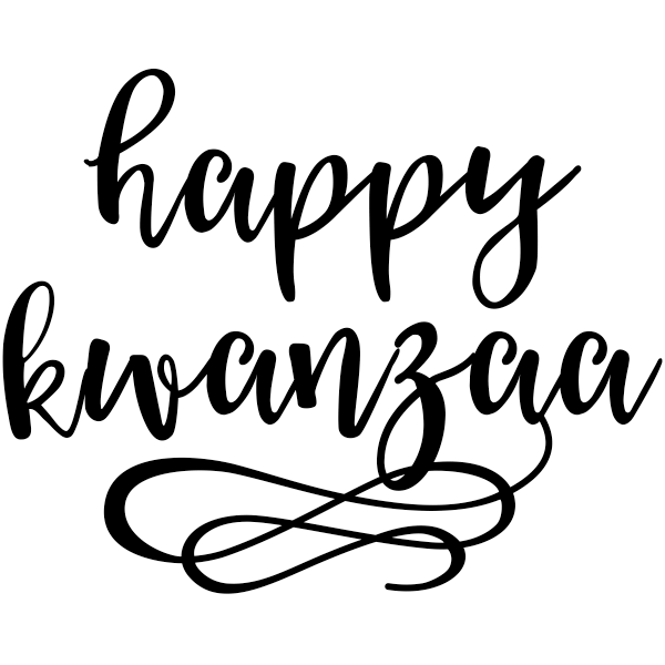 Happy Kwanzaa Craft Stamp | 2