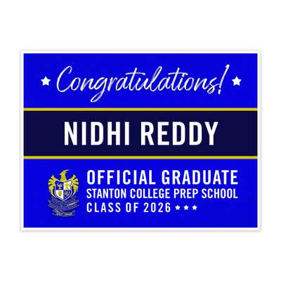 Bartram Trail High School Graduation Yard Sign