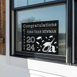 Douglas Anderson Graduation Window Sign 