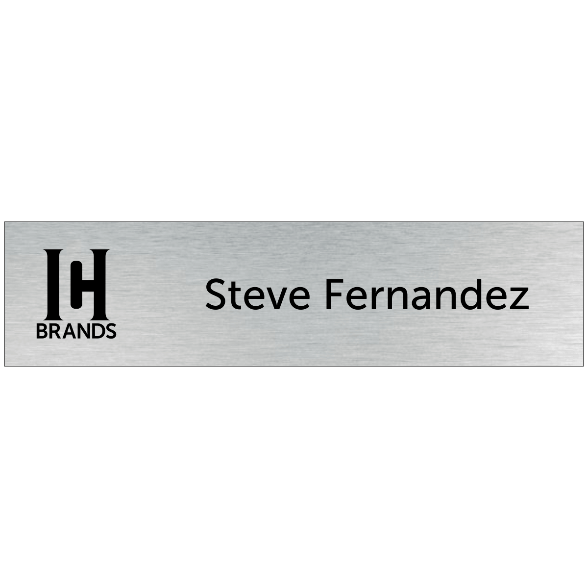 HC Brands Name Plate 2"x8"