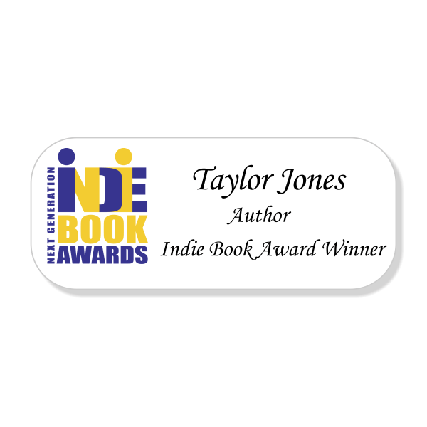 Headline Books - Indie Book Awards - Name Tag