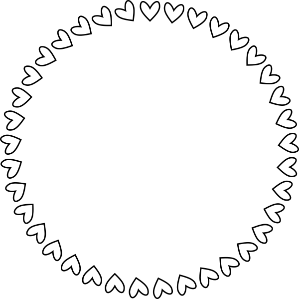 Heart Wreath Stamp