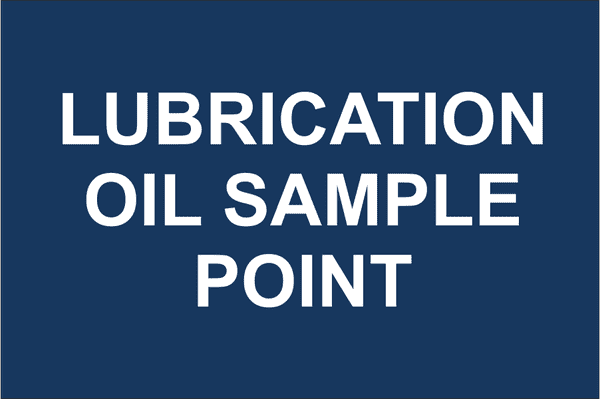 Lubrication Oil Sample Point