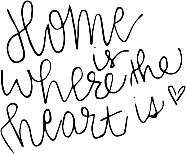 Home is Where the Heart Is Stamp