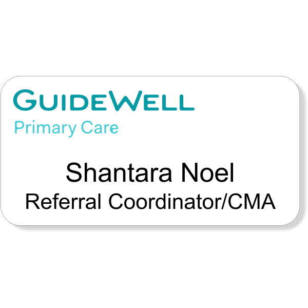 Horizon Promotional Guide Well Primary Care Name Tag
