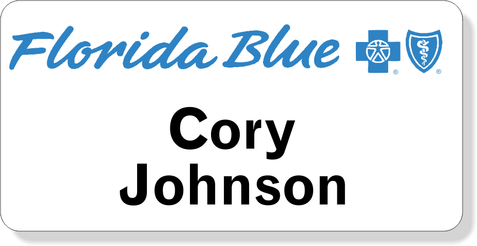 Horizon Promotional Florida Blue Multi Line Name Tag