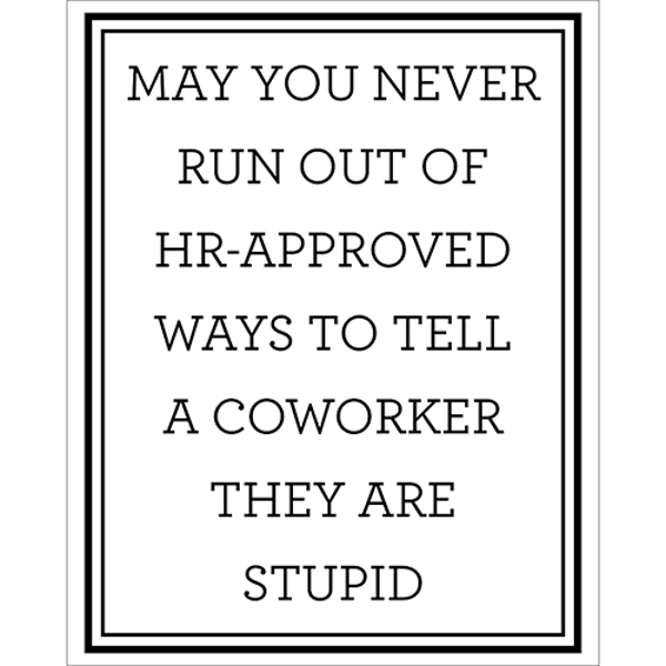 HR-Approved Ways Motivational Sign