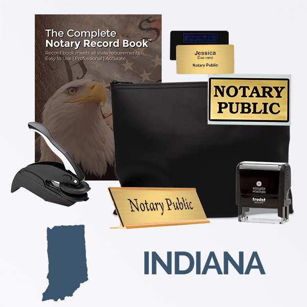 Indiana Deluxe Notary Kit