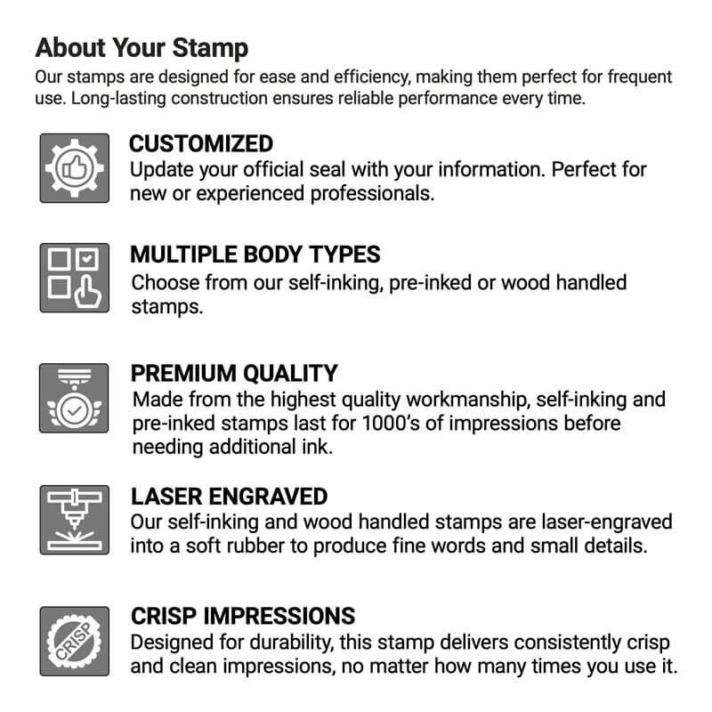 The quality and long-lasting nature of each stamp