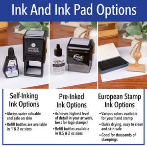Ink and Ink Pad Options