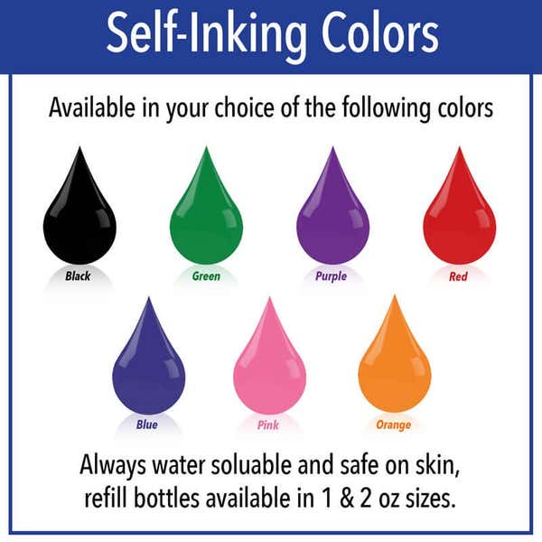 Self-Inking Color Options