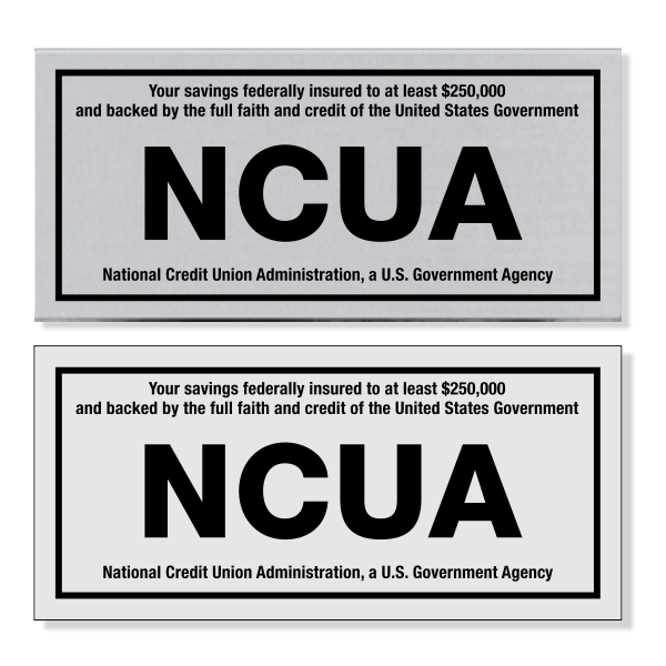 INFUZE -NCUA Sign