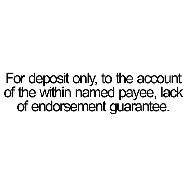 Jax Federal Credit Union - For Deposit Only