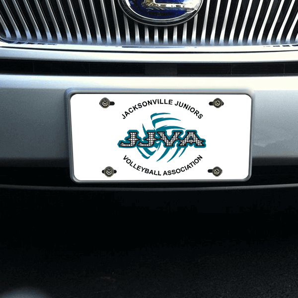 JJVA Auto License Plate