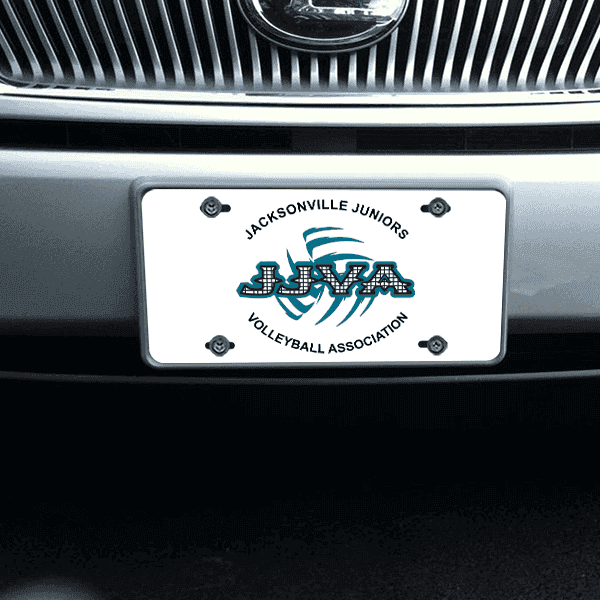 JJVA Auto License Plate
