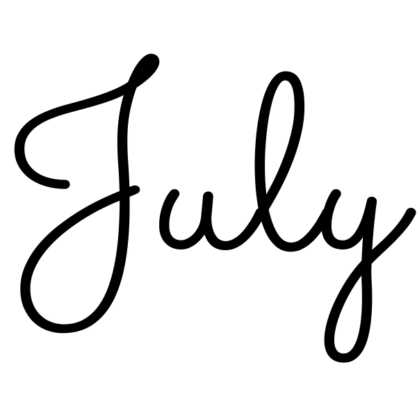 July Journal Stamp