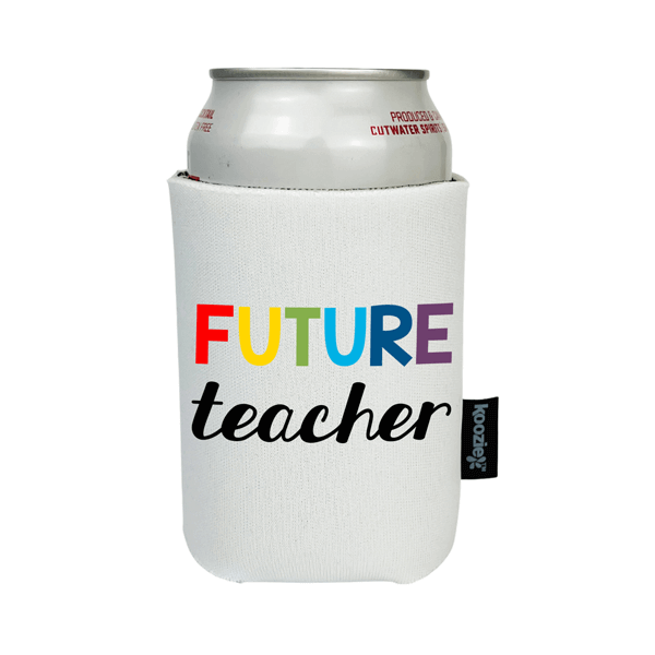 Koozie® Future Teacher Full Color Drink Cooler
