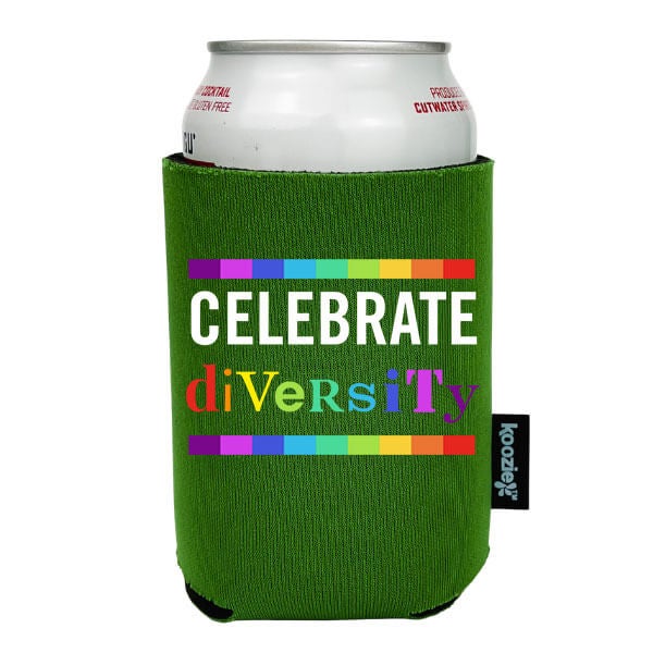Koozie® Celebrate Diversity Pride Drink Cooler