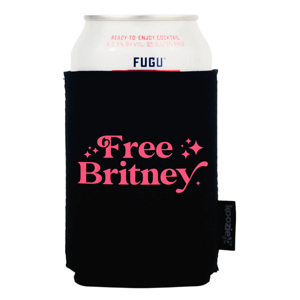 Koozie® Free Britney with Stars Drink Cooler