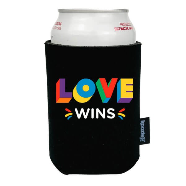 Koozie® Love Wins Pride Drink Cooler