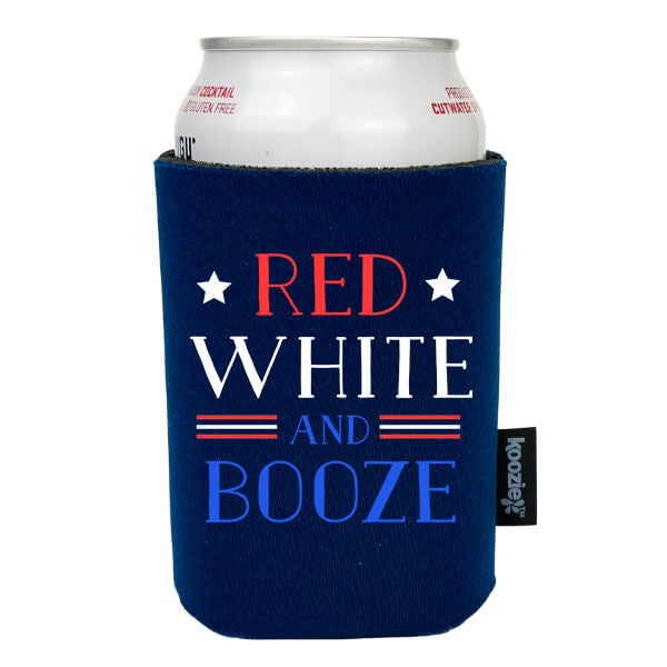 Koozie® Red White & Booze Patriotic Drink Cooler