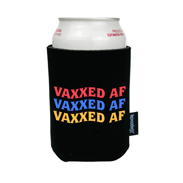 Koozie® Vaxxed AF Full Color Drink Cooler