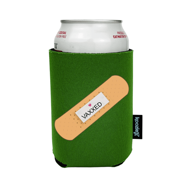 Koozie® Vaxxed Bandage Full Color Drink Cooler