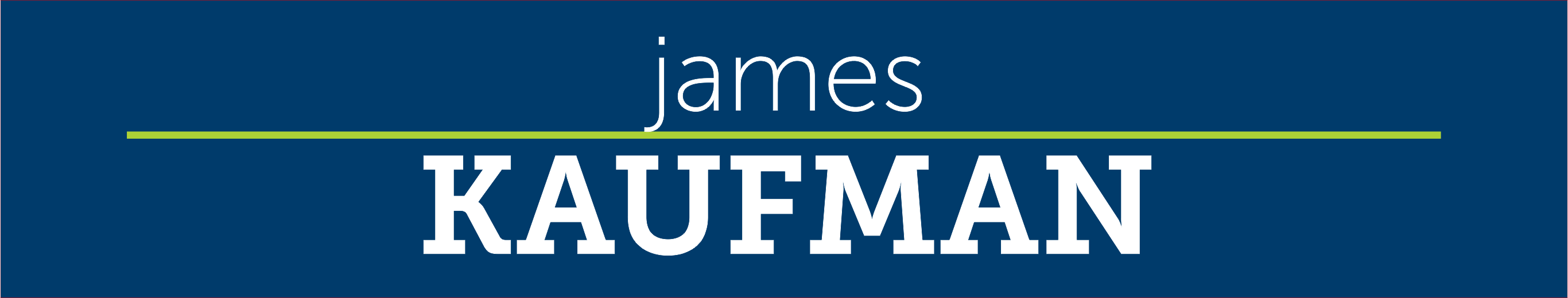 Kaufman Rossin & Co Blue Desk Plate with Holder