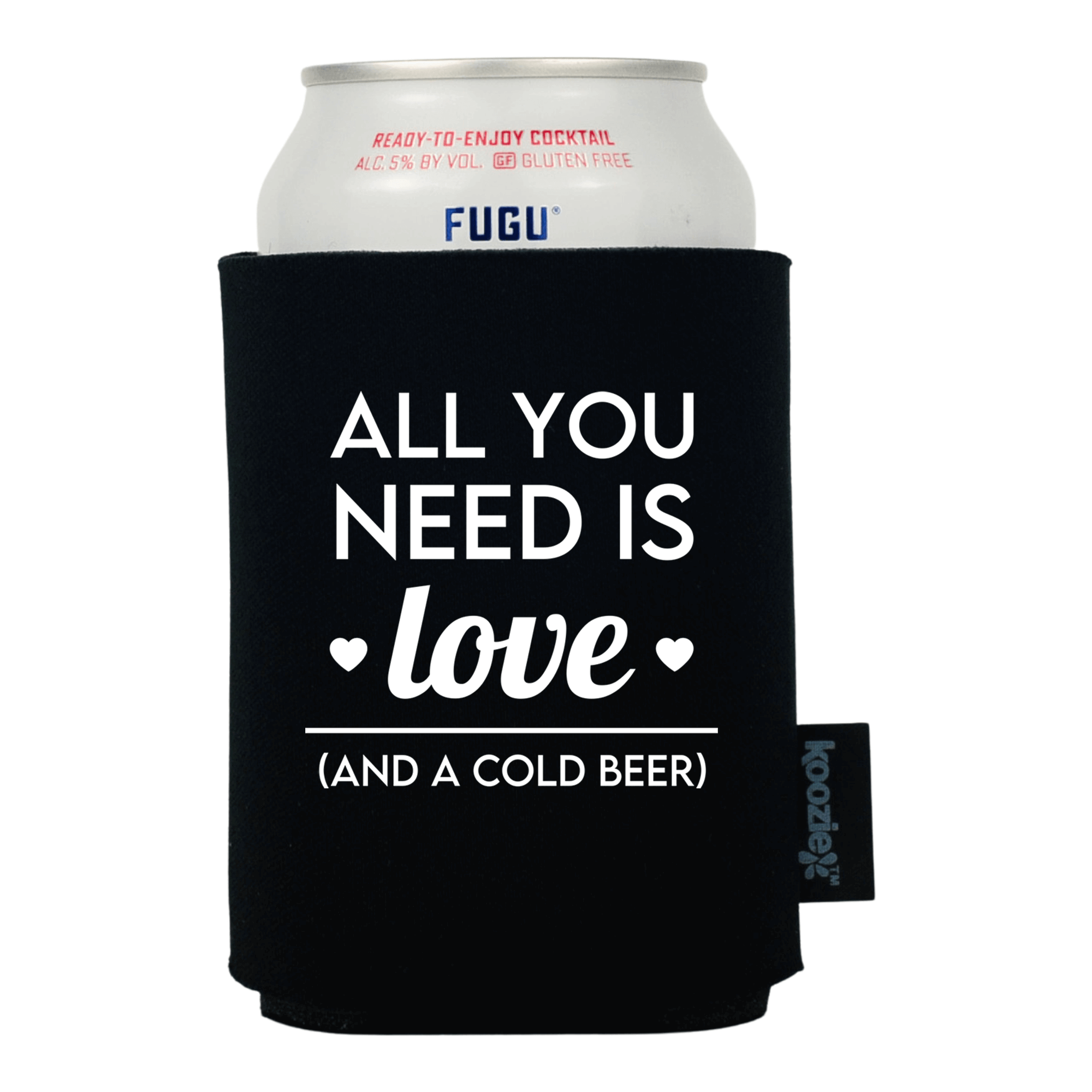 Koozie® All You Need is Love Anniversary Drink Cooler