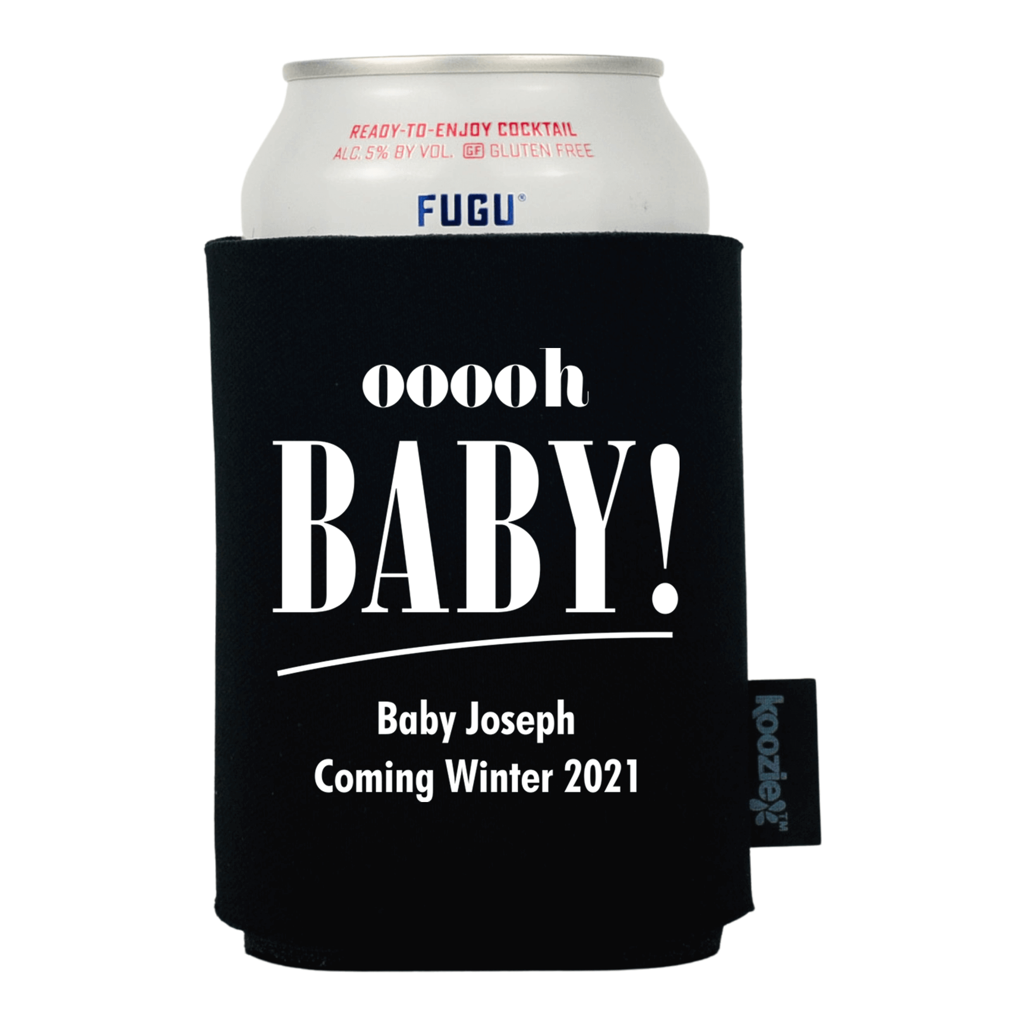 Koozie® Ooooh Baby! Baby Shower Drink Cooler