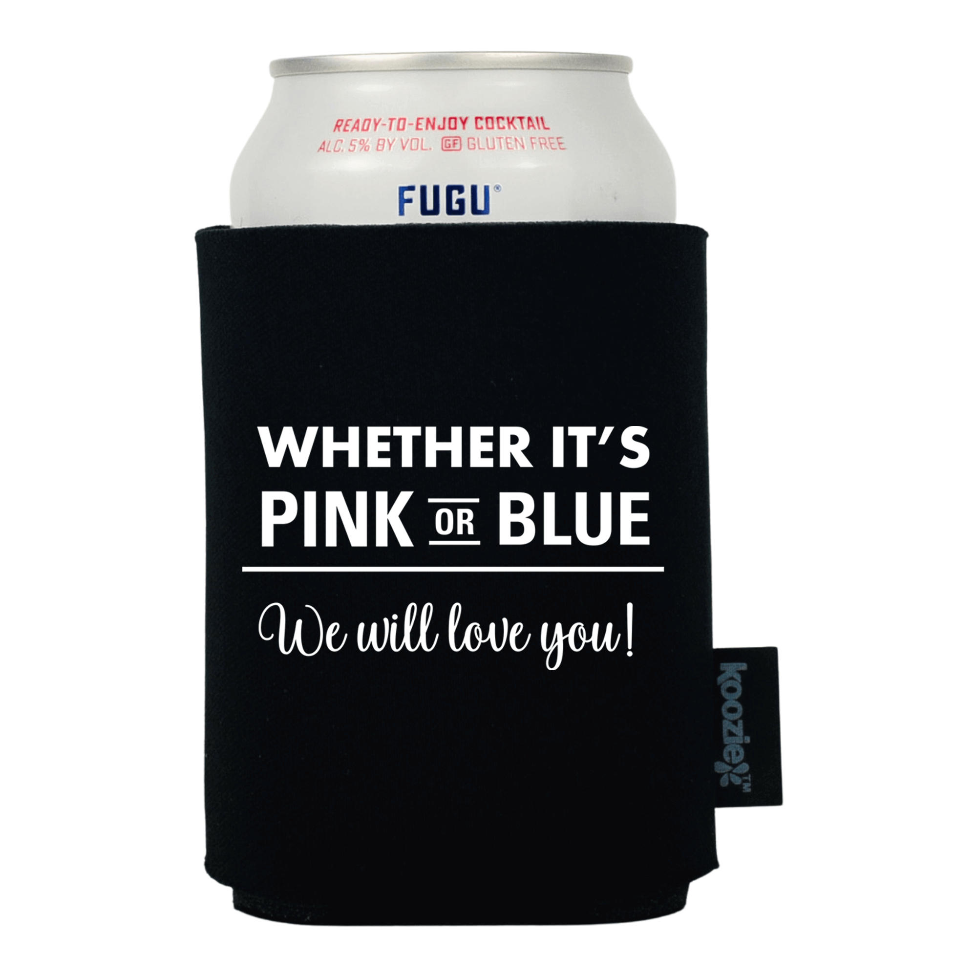 Koozie® We Will Love You Baby Shower Drink Cooler