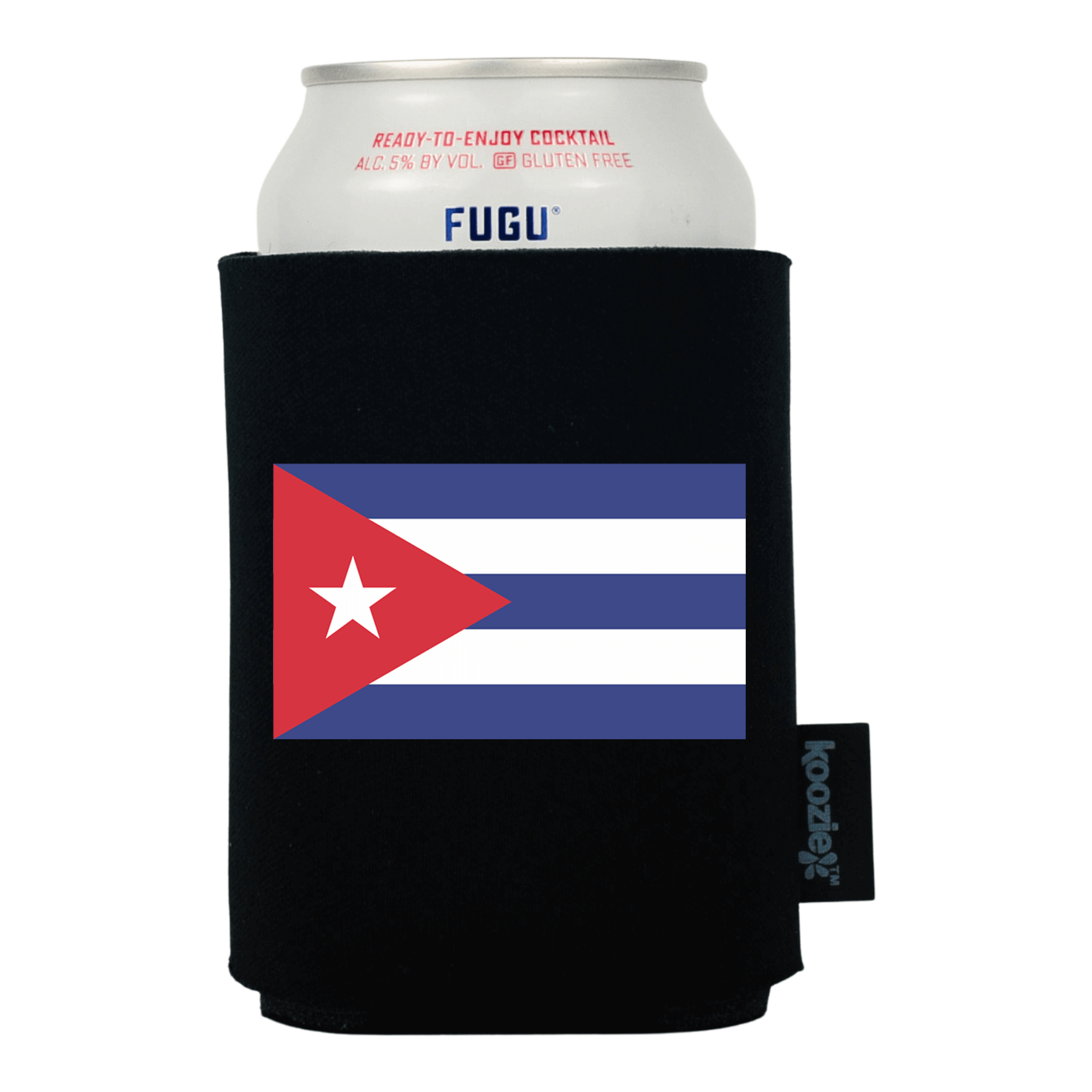 Koozie® Cuba Country Flag Drink Cooler