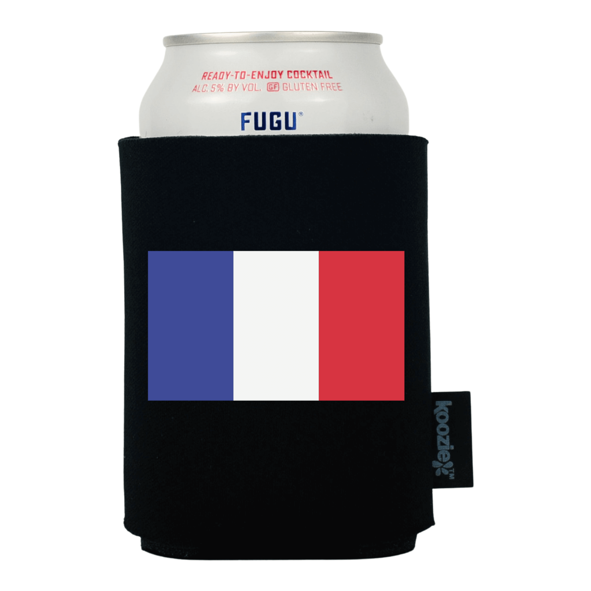 Koozie® France Country Flag Drink Cooler