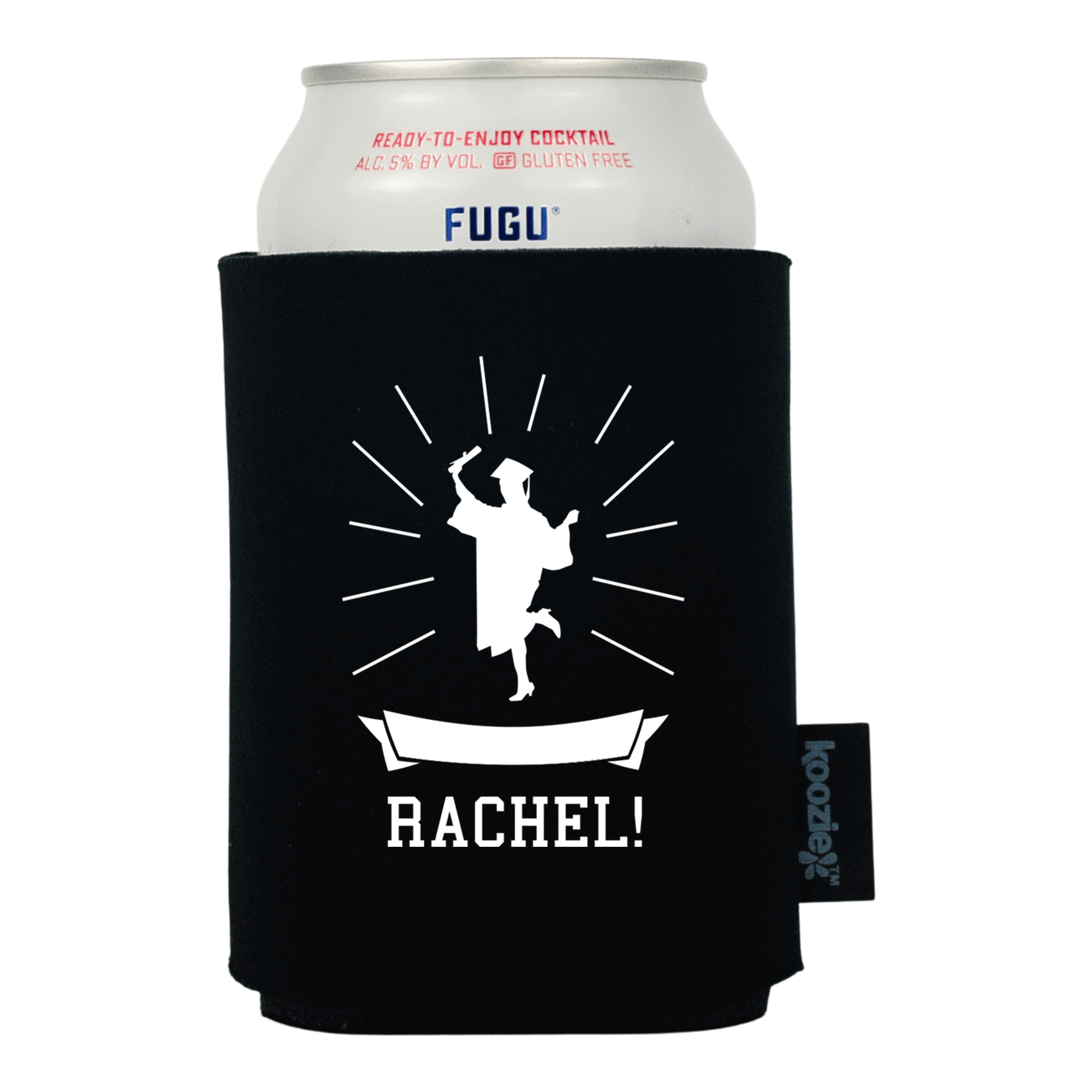 Koozie® Congrats Silhouette Girl Graduation Drink Cooler
