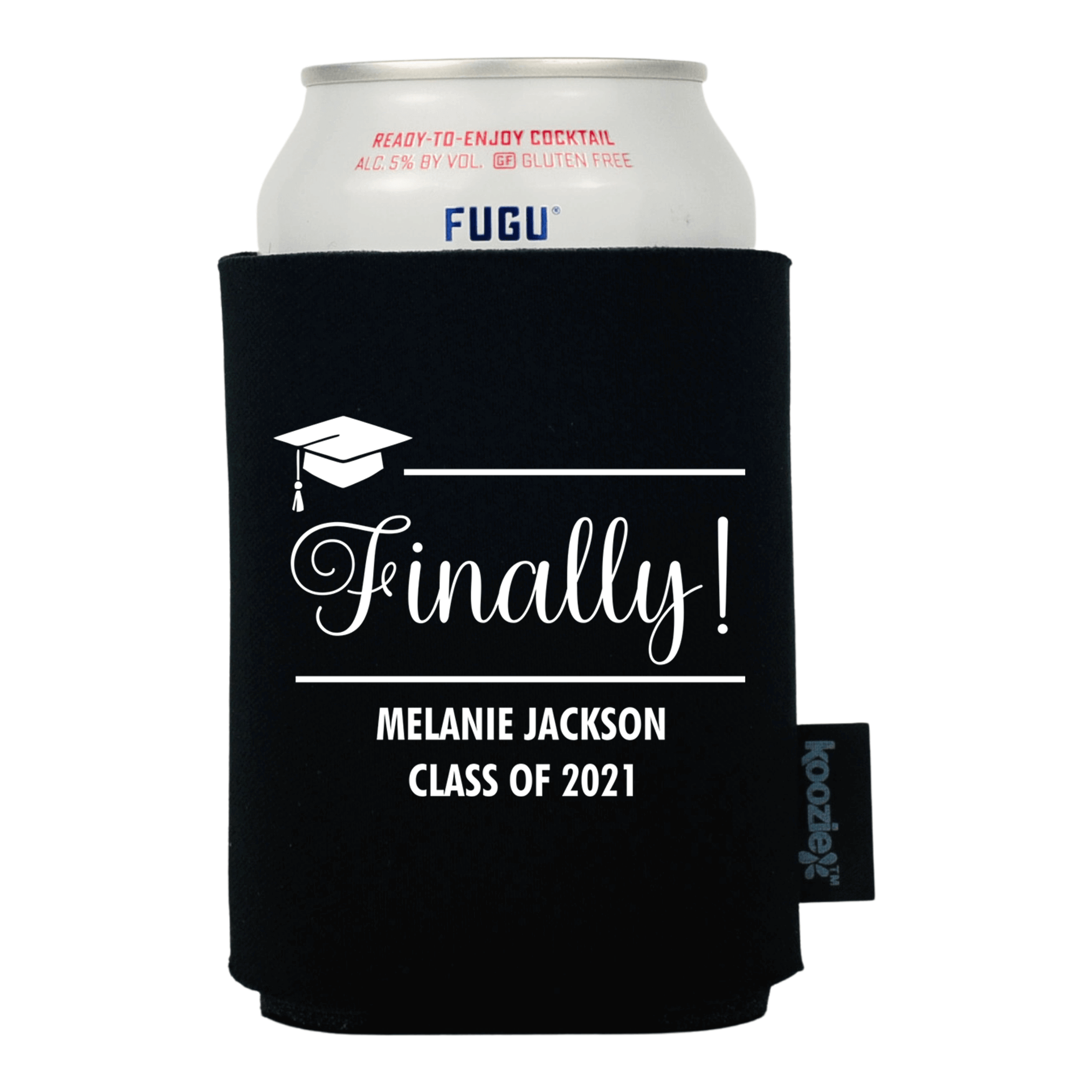 Koozie® Finally! Graduation Drink Cooler