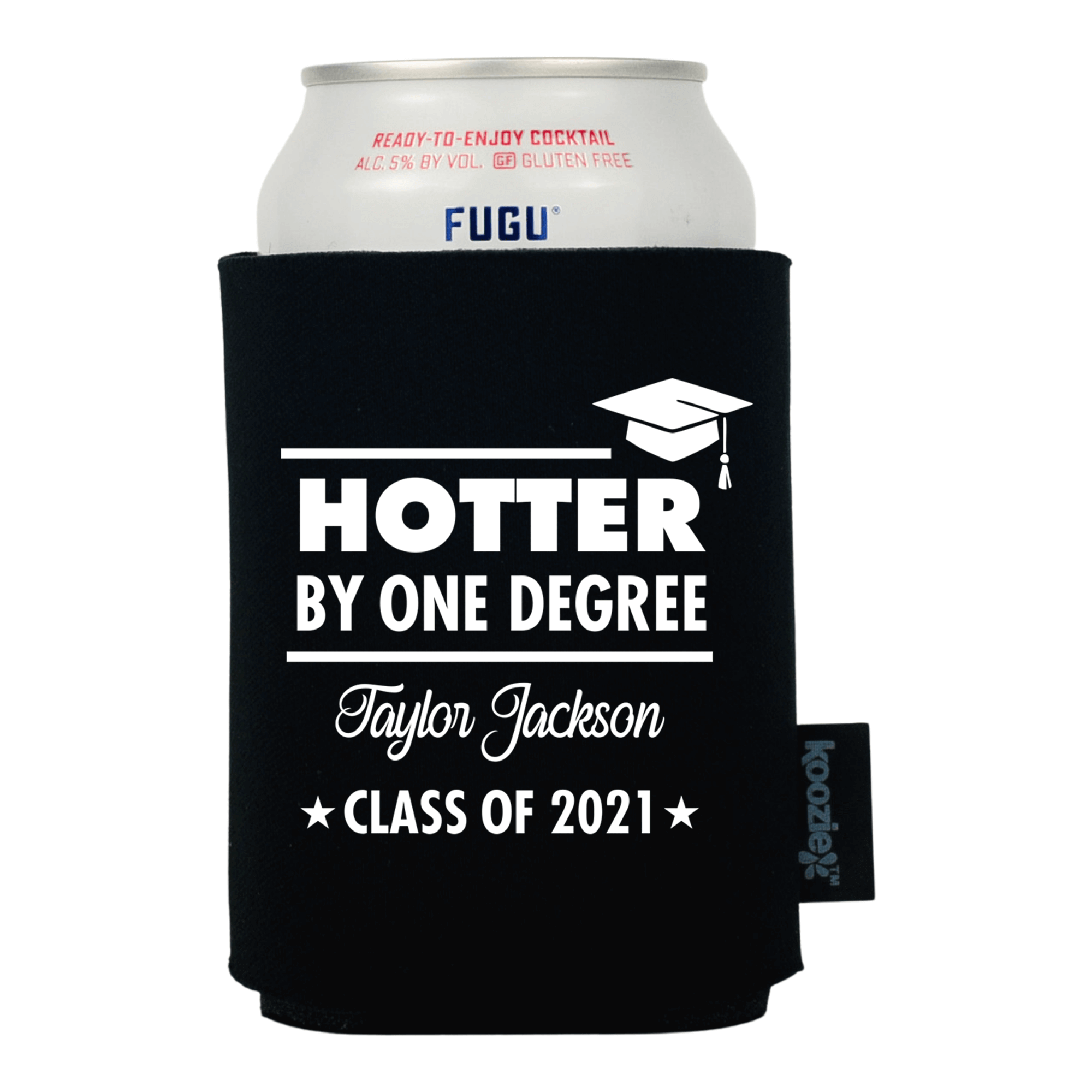Koozie® Hotter By One Degree Graduation Drink Cooler