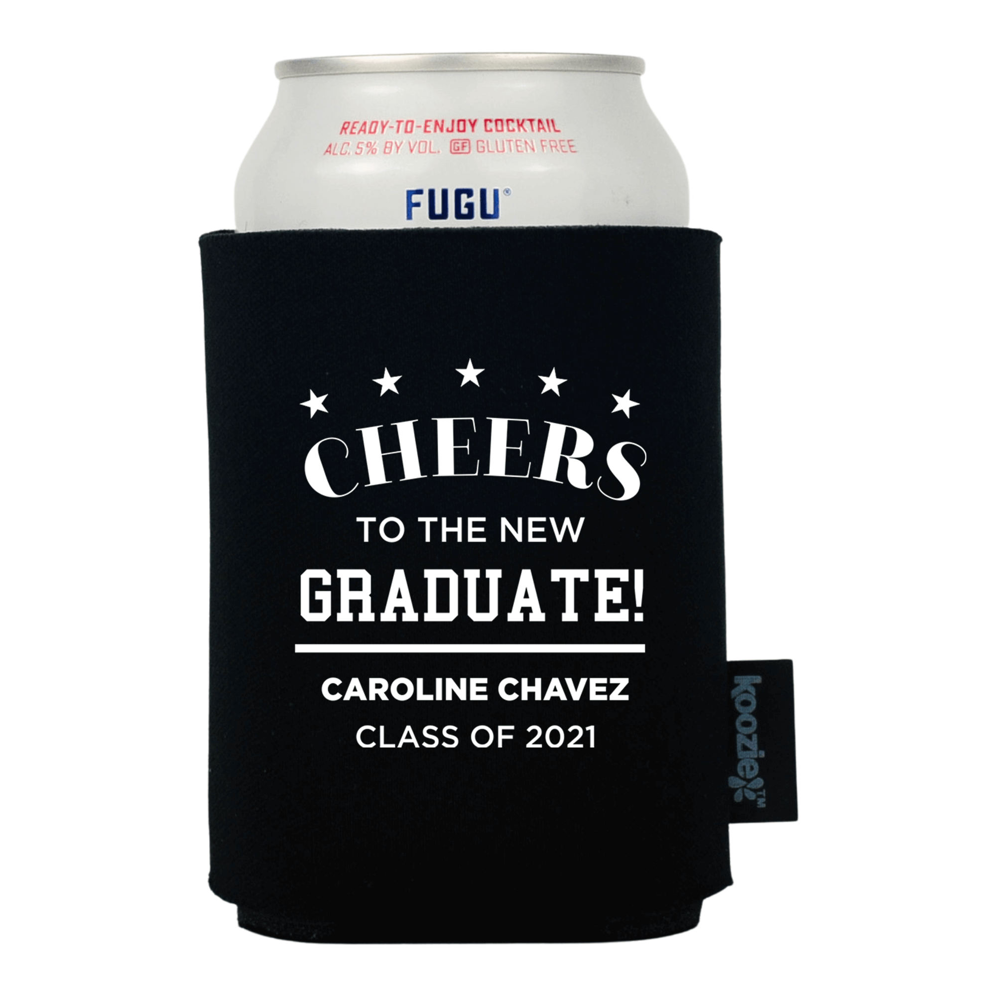 Koozie® Cheers to the New Grad Graduation Drink Cooler