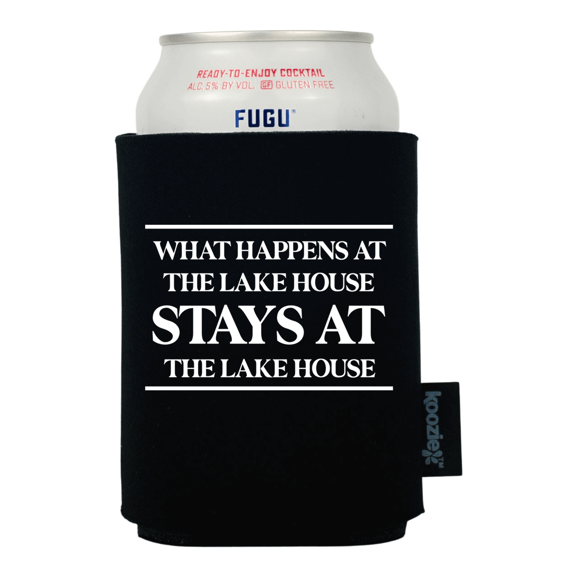 Koozie® What Happens At Stays At Drink Cooler