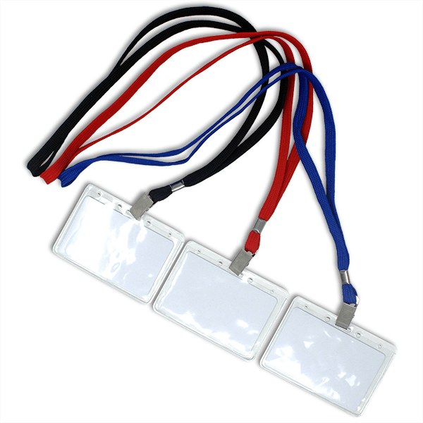 Name Badge Lanyard 1/2" Choose a Color Name Tag Wizard