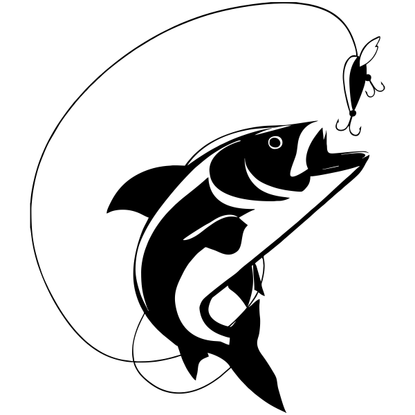 Large Mouth Bass Craft Stamp